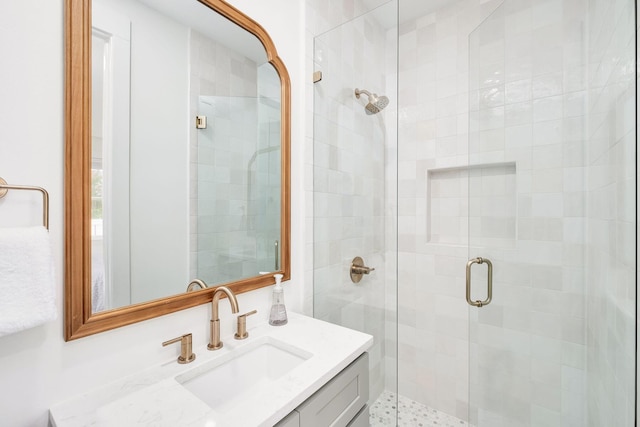 65 Sandy Shores Ct, Inlet Beach, FL 32461 - full bath featuring vanity and a shower stall