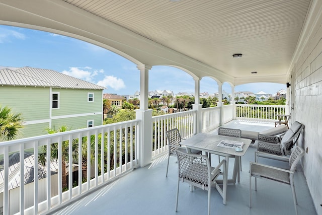 65 Sandy Shores Ct, Inlet Beach, FL 32461 - balcony with a residential view