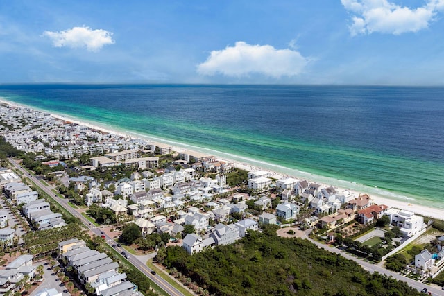 65 Sandy Shores Ct, Inlet Beach, FL 32461 - aerial view of residential area featuring expansive beach
