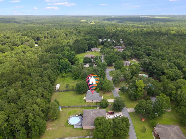 48 S Pleasant Dr, Defuniak Springs, FL 32435 - view of property location with a forest