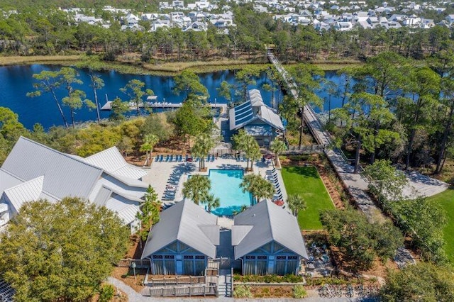 38 Blazing Star Dr, Santa Rosa Beach, FL 32459 - drone / aerial view of a nearby body of water