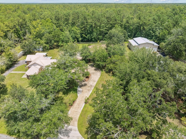 172 Shady Ln, Freeport, FL 32439 - bird's eye view of a forest
