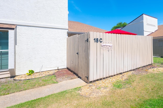 17462 Front Beach Rd Unit 18C, Panama City Beach, FL 32413 - view of outdoor structure featuring a gate