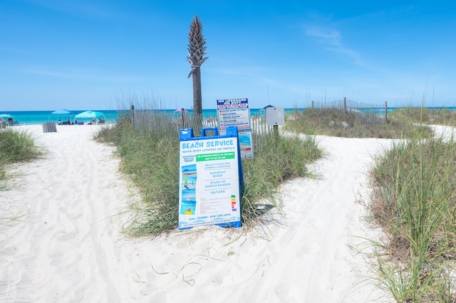 17462 Front Beach Rd Unit 18C, Panama City Beach, FL 32413 - surrounding community with view of water and beach