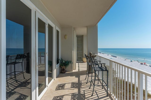 955 Scenic Gulf Dr Unit 410, Miramar Beach, FL 32550 - balcony with view of water and beach