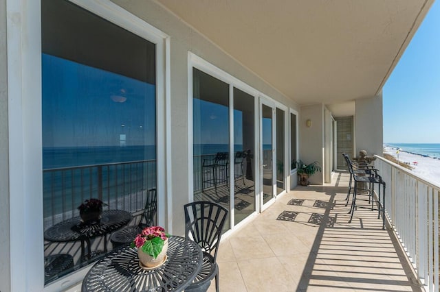 955 Scenic Gulf Dr Unit 410, Miramar Beach, FL 32550 - balcony with view of water and beach
