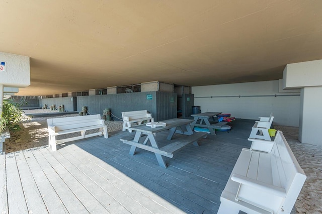 955 Scenic Gulf Dr Unit 410, Miramar Beach, FL 32550 - view of wooden terrace