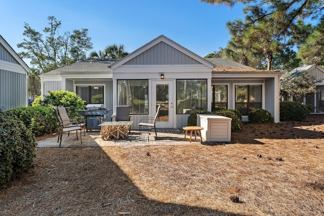 727 Sandpiper Pl # 10516, Miramar Beach, FL 32550 - rear view of property featuring a patio and board and batten siding
