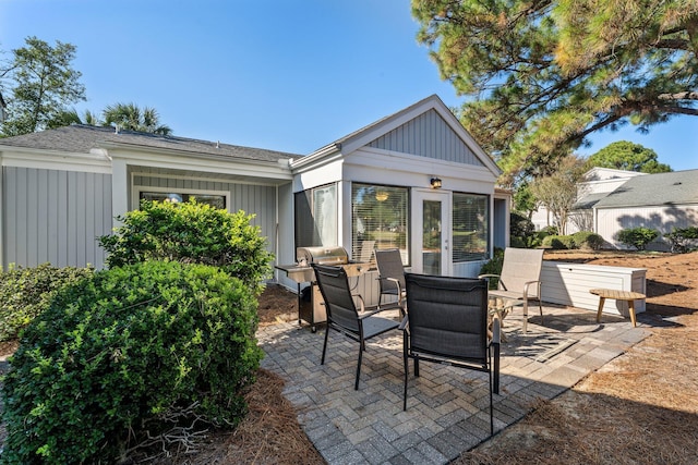 727 Sandpiper Pl # 10516, Miramar Beach, FL 32550 - view of patio featuring outdoor dining area