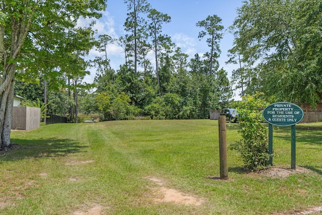 3228 Mcmillan Creek Dr, Milton, FL 32583 - view of yard