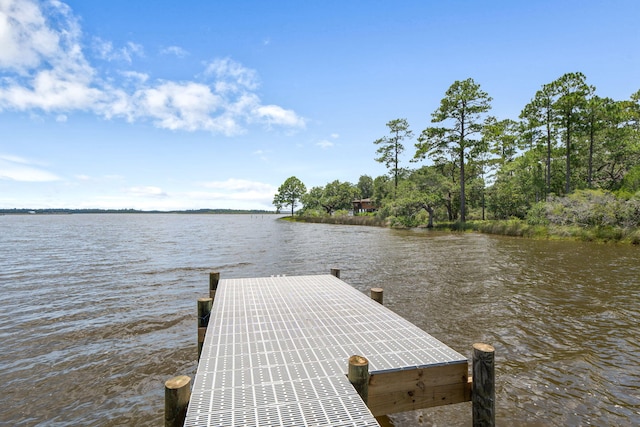 3228 Mcmillan Creek Dr, Milton, FL 32583 - dock area featuring a water view