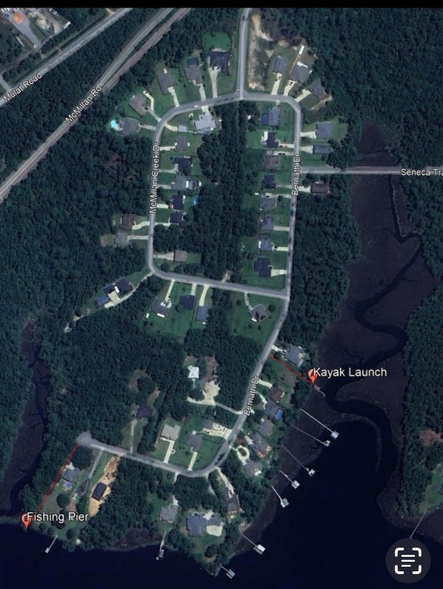 3228 Mcmillan Creek Dr, Milton, FL 32583 - aerial map of property and surrounding area