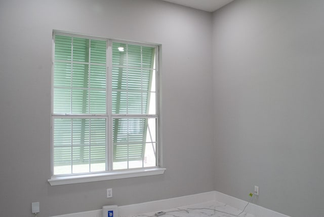 4906 Laurel Oak Dr, Pace, FL 32571 - empty room with baseboards and marble finish flooring