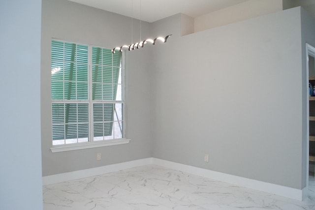 4906 Laurel Oak Dr, Pace, FL 32571 - empty room with marble finish floors