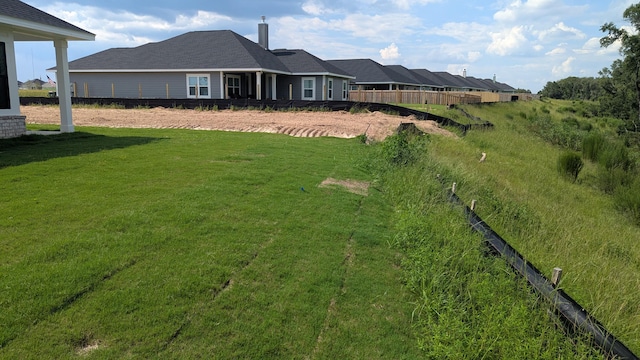 785 Alleyoak Ln Lot 86-1, Freeport, FL 32439 - back of property with a chimney