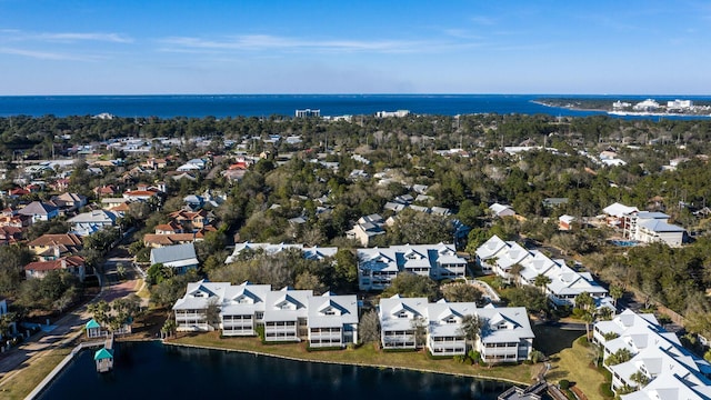 9815 W US Highway 98 Unit 48, Miramar Beach, FL 32550 - aerial perspective of suburban area with a large body of water