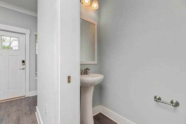 151 N Sand Palm Rd Unit 151, Freeport, FL 32439 - bathroom with wood finished floors