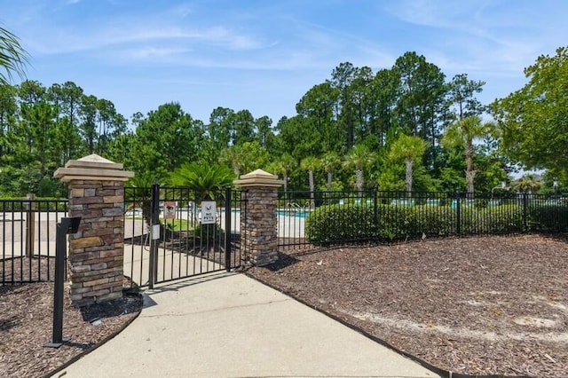 151 N Sand Palm Rd Unit 151, Freeport, FL 32439 - view of gate