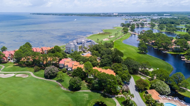 72 Vantage Pt, Miramar Beach, FL 32550 - aerial overview of property's location featuring a golf club and a large body of water