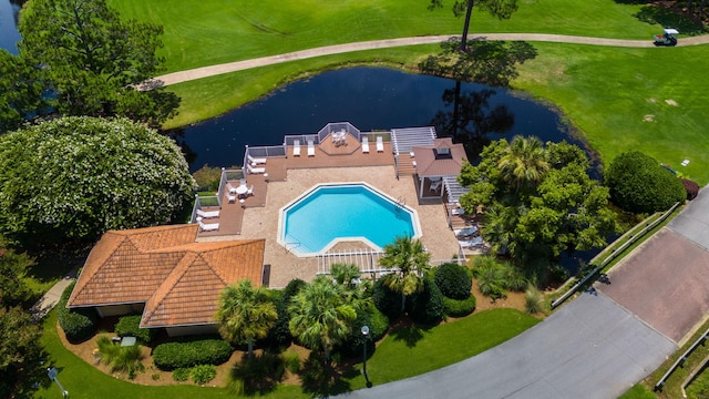 72 Vantage Pt, Miramar Beach, FL 32550 - view of subject property featuring a large body of water and a pool area