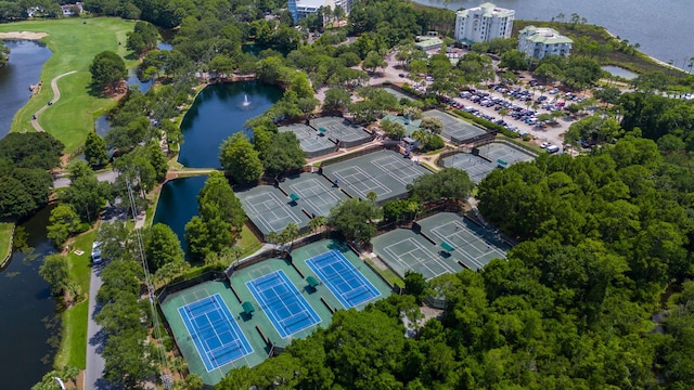 72 Vantage Pt, Miramar Beach, FL 32550 - aerial view of property and surrounding area featuring a nearby body of water and a local golf course