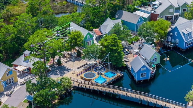 72 Vantage Pt, Miramar Beach, FL 32550 - aerial view of residential area featuring a large body of water