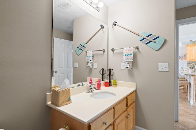 17643 Front Beach Rd Unit 1905, Panama City Beach, FL 32413 - bathroom with vanity and tile patterned flooring