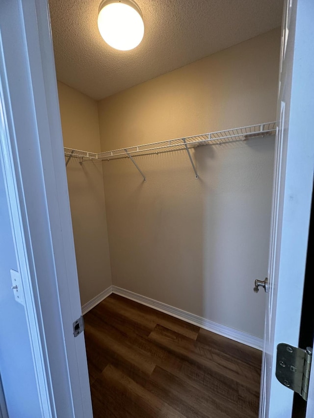 1174 Witshire Ct, Fort Walton Beach, FL 32547 - walk in closet with dark wood finished floors