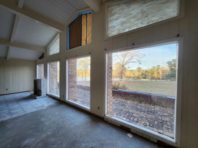 5131 Wiggins Lake Rd, Walnut Hill, FL 32568 - view of unfurnished sunroom