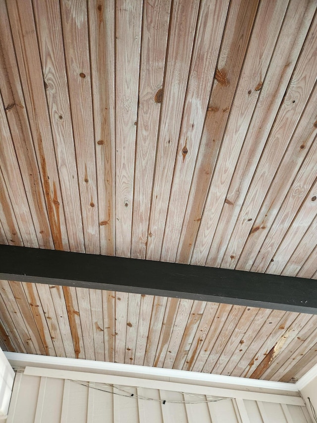 5131 Wiggins Lake Rd, Walnut Hill, FL 32568 - detailed view of wooden ceiling