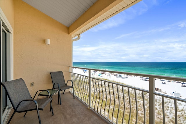3290 Scenic Highway 98 Unit 305B, Destin, FL 32541 - balcony featuring view of water and beach