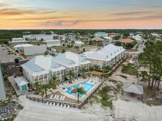 246 Dockside Dr, Port St Joe, FL 32456 - aerial view of a pool