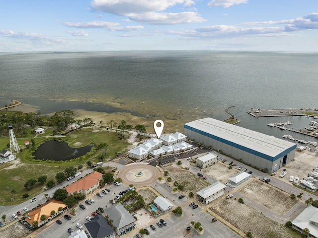 246 Dockside Dr, Port St Joe, FL 32456 - aerial view of property's location with a large body of water