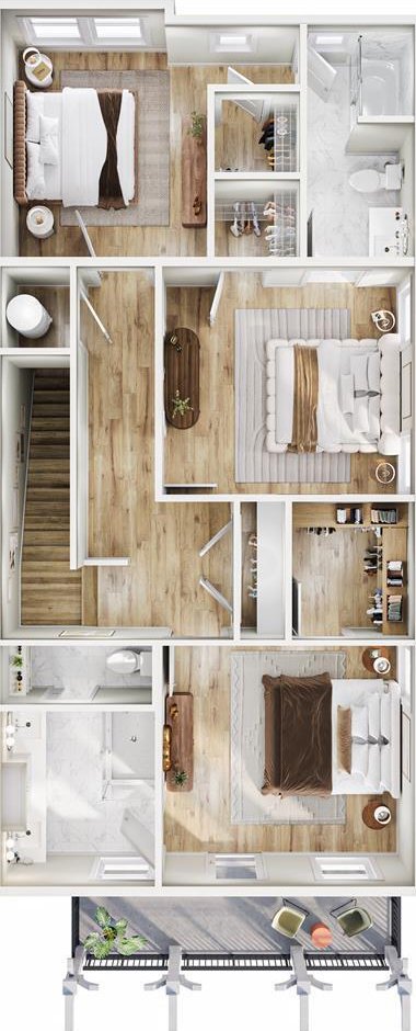 246 Dockside Dr, Port St Joe, FL 32456 - view of room layout