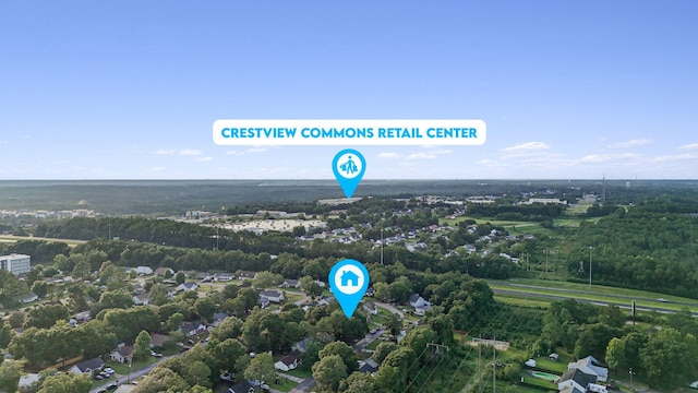 136 Oak Terrace Dr, Crestview, FL 32539 - drone / aerial view