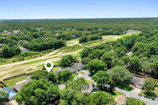 4601 Top Flight Dr, Crestview, FL 32539 - drone / aerial view of a heavily wooded area