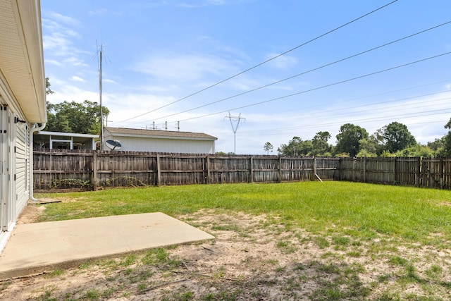 4601 Top Flight Dr, Crestview, FL 32539 - fenced backyard featuring a patio area