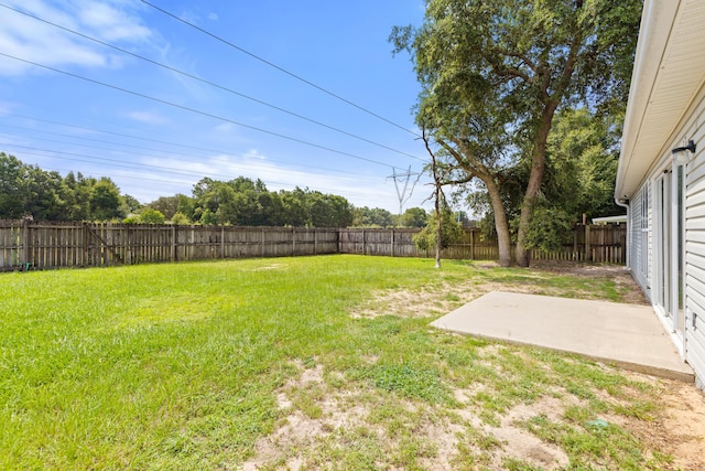 4601 Top Flight Dr, Crestview, FL 32539 - fenced backyard featuring a patio