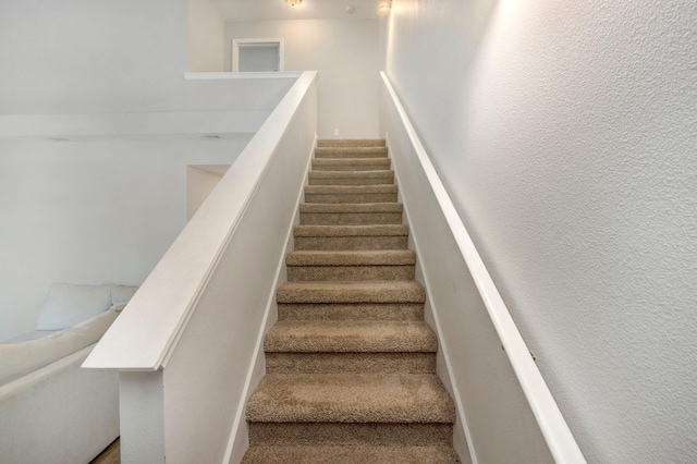 1207 Walter Ave, Crestview, FL 32536 - staircase with carpet