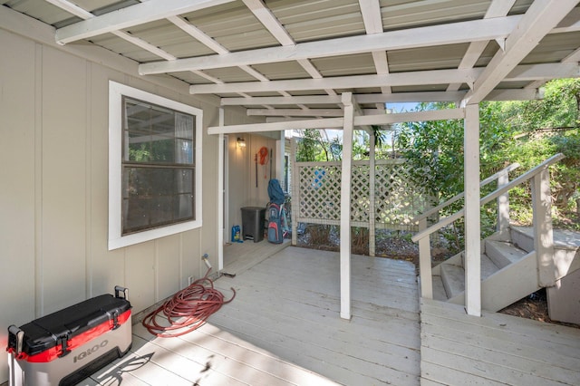 1207 Walter Ave, Crestview, FL 32536 - view of wooden terrace