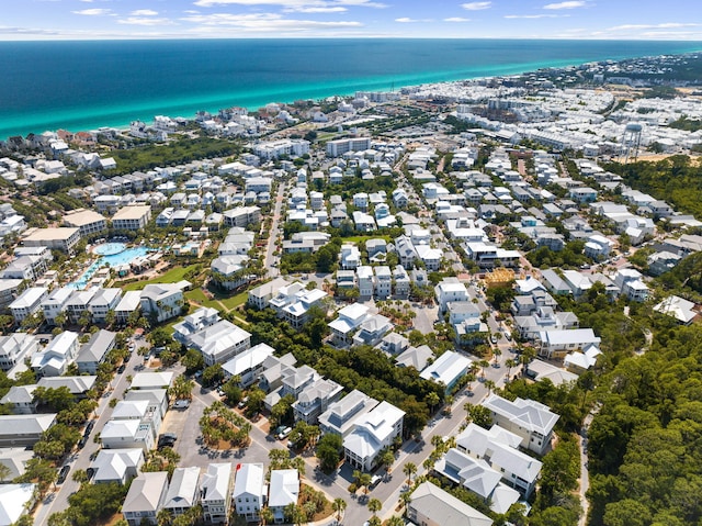 24 Barefoot Ln, Inlet Beach, FL 32461 - aerial overview of property's location with a nearby body of water