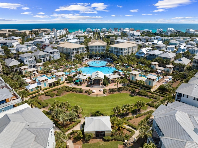 24 Barefoot Ln, Inlet Beach, FL 32461 - bird's eye view of a large body of water