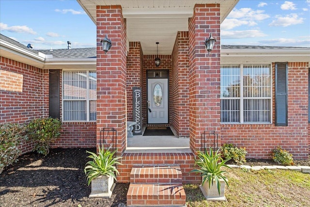 5408 Josh Dr, Crestview, FL 32536 - view of exterior entry featuring brick siding