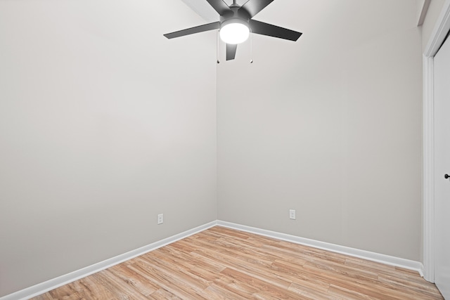 48 4th Ave, Shalimar, FL 32579 - unfurnished room with light wood-style floors and a ceiling fan