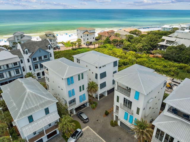 21 Scuttle Hole Rd, Santa Rosa Beach, FL 32459 - drone / aerial view of waterfront with a beach