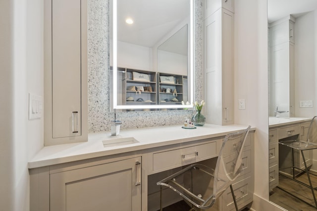 21 Scuttle Hole Rd, Santa Rosa Beach, FL 32459 - bathroom with vanity and recessed lighting
