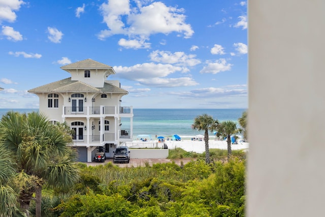 21 Scuttle Hole Rd, Santa Rosa Beach, FL 32459 - water view featuring nearby beach
