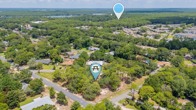 22 James Ave, Shalimar, FL 32579 - drone / aerial view of a forest