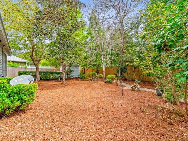246 Seabreeze Ct, Inlet Beach, FL 32461 - view of fenced backyard