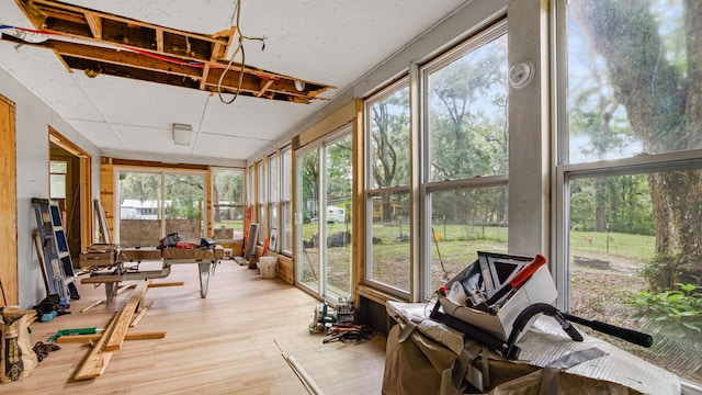 70 River Loop, Ponce De Leon, FL 32455 - sunroom featuring wood finished floors and healthy amount of natural light